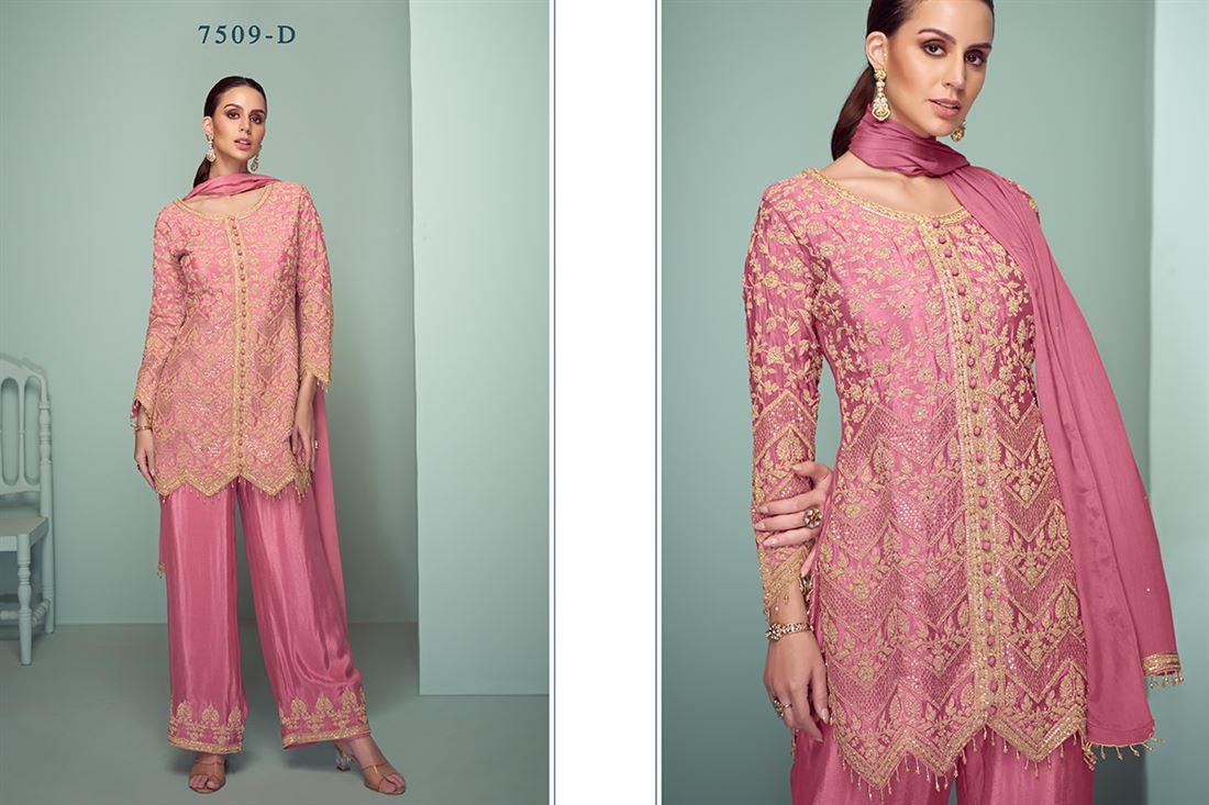 CROWN PLATINUM FREE SIZE STITCHED SUITS