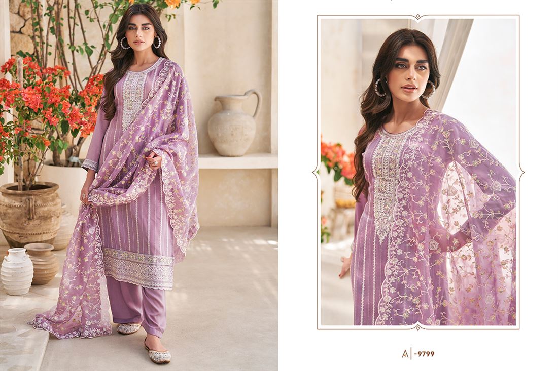 RAHA UNSTITCHED SUITS