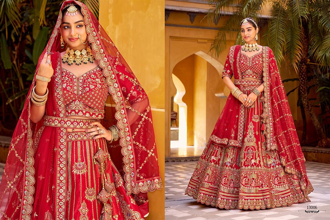 WEDDING BRIDE VOL-3 READYMADE LEHENGA